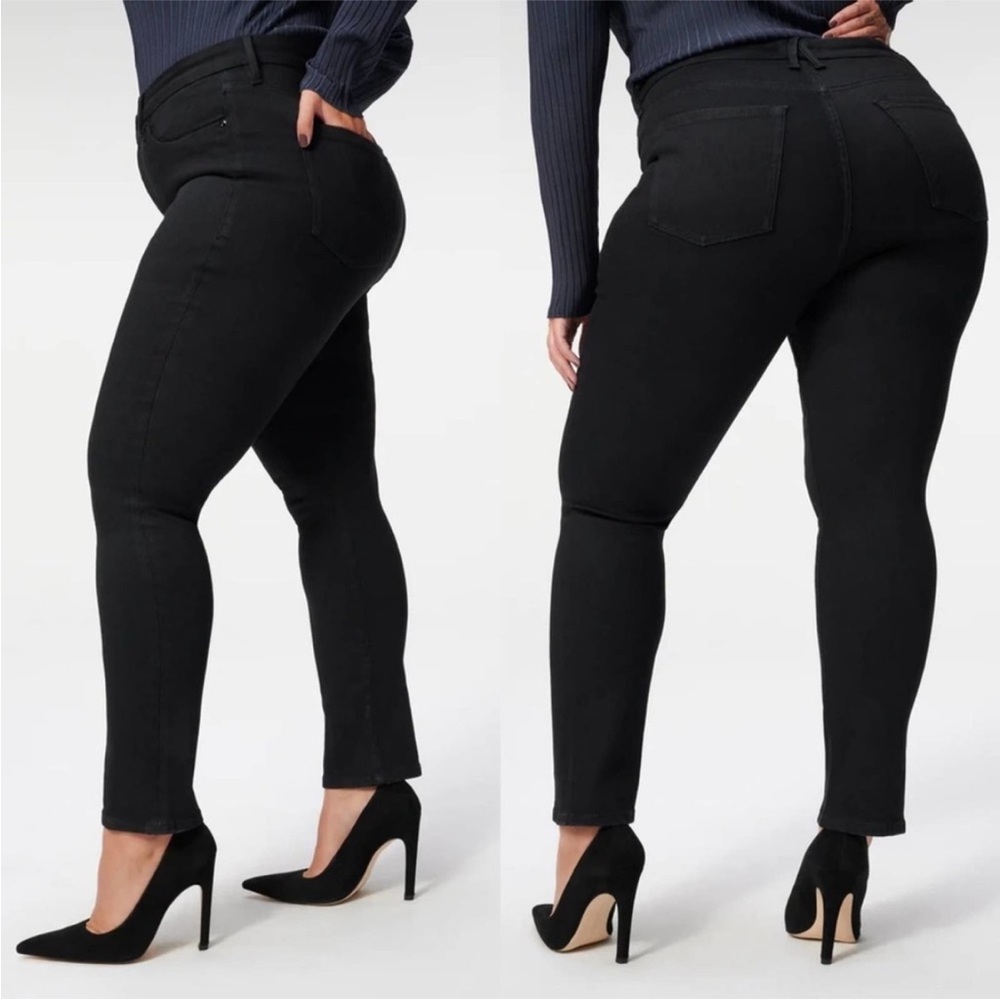 NEW Good American Good Waist Good Crop High Rise Jeans